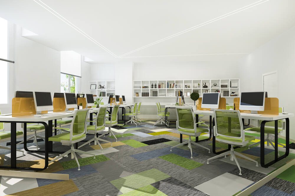 Green Business Meeting Office Room