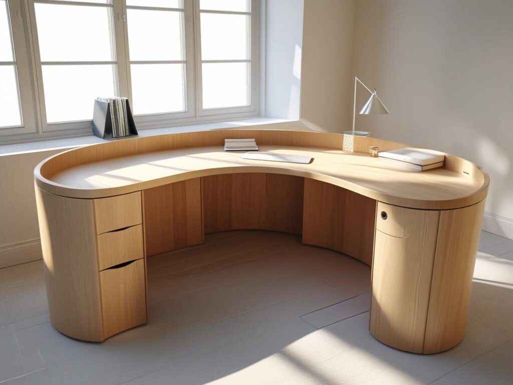 Curved Desks for Home Office