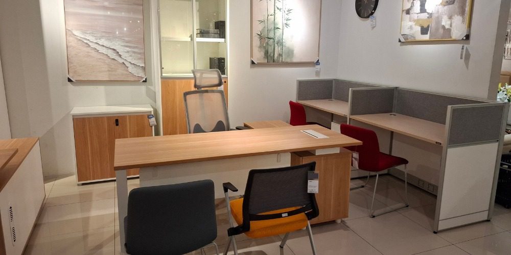 Office furniture showroom