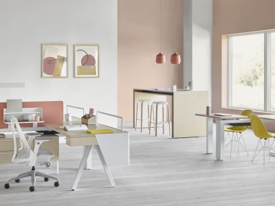 Herman Miller Canvas Vista with Collaboration table